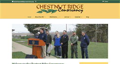 Desktop Screenshot of chestnutridgeconservancy.org